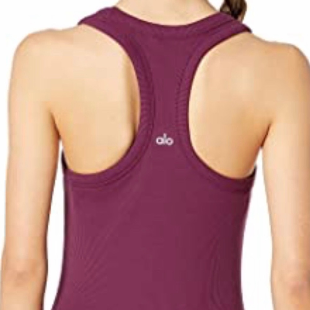athletic ALO Yoga Rib Support Tank Top New no tag